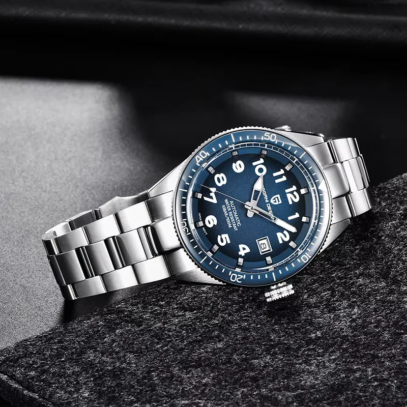 Pagani Design Autavia Blue Dial Men's Watch- PD-1649